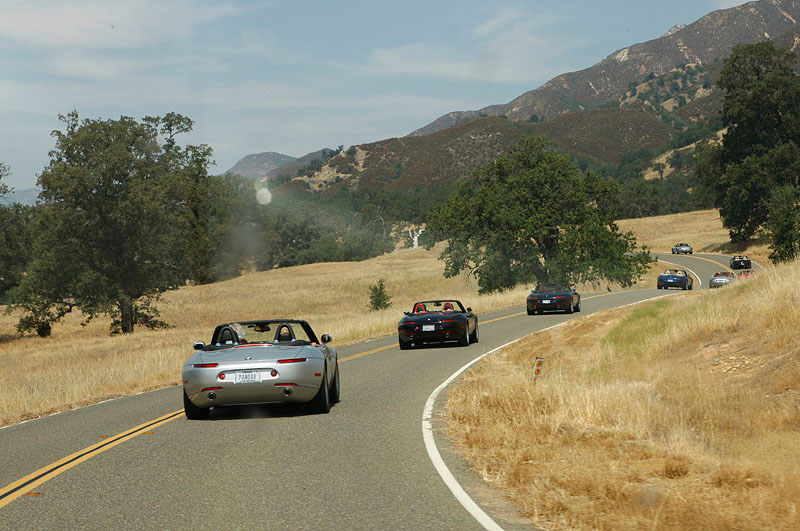 The road starts to climb back towards the coastal range. Monterey, Aug 08 (photo: Macfly)